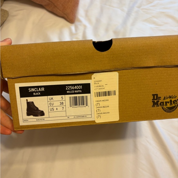 Dr. Martens Sinclair Women's Leather Platform Boots - Picture 7 of 7